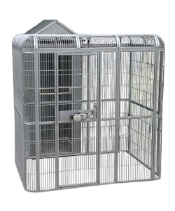 Rainforest Cages Indoor Parrot Aviary with Housing Area